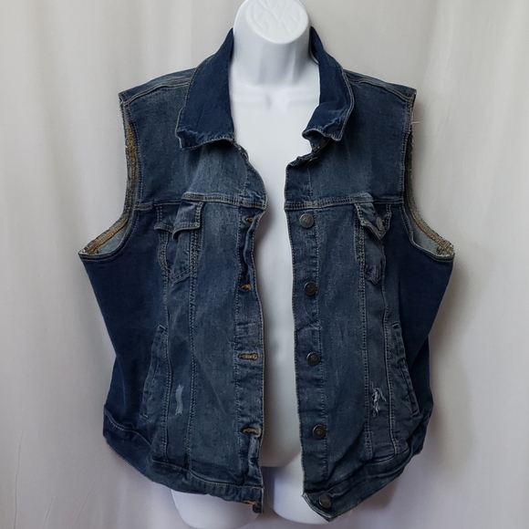 torrid jean vest